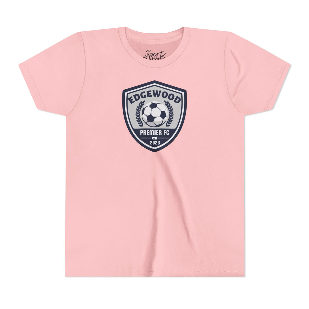 Edgewood Premier FC Unisex Youth T-Shirt - Breast Cancer Awareness