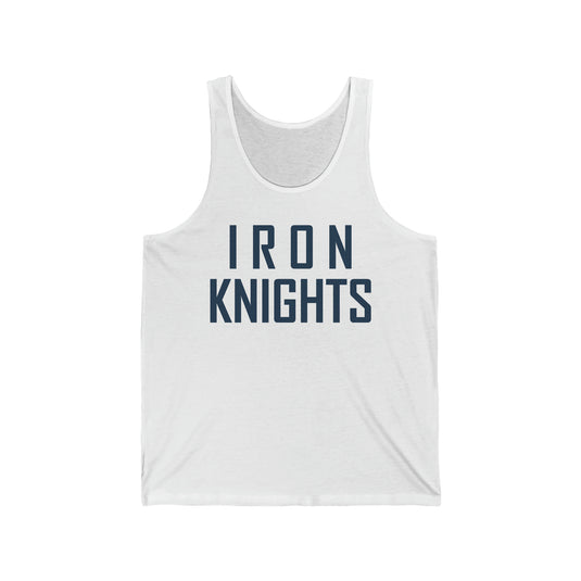 Iron Knights Unisex Jersey Tank w/Text Only Logo