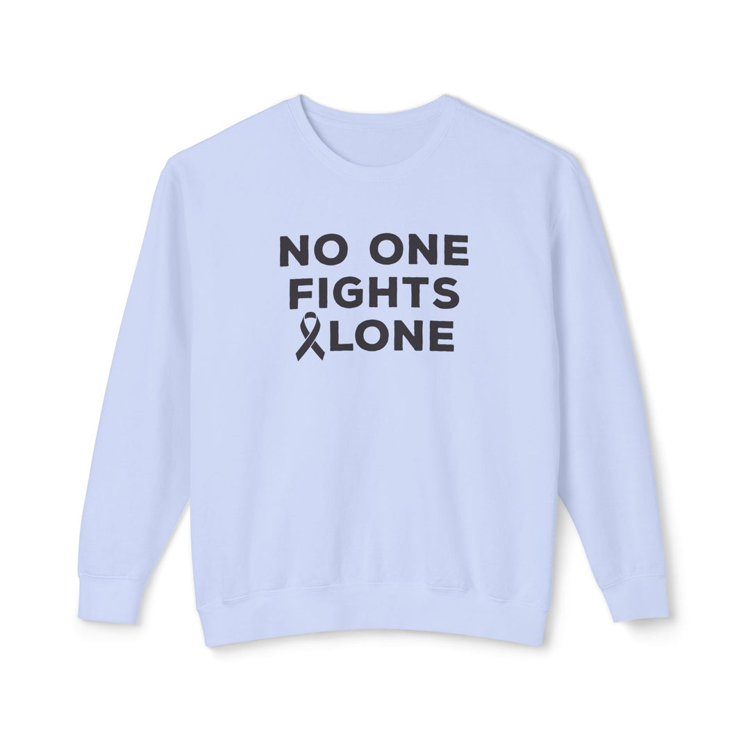 No One Fights Alone Adult Unisex Premium Crewneck Sweatshirt