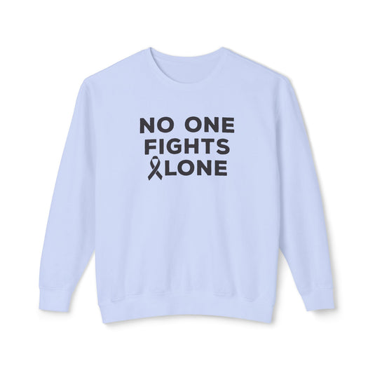 No One Fights Alone Adult Unisex Premium Crewneck Sweatshirt