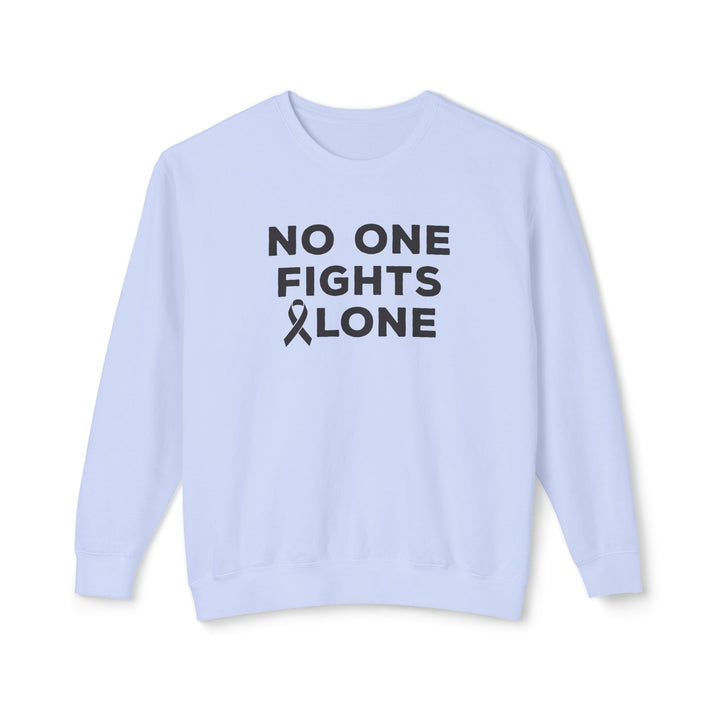 No One Fights Alone Adult Unisex Premium Crewneck Sweatshirt