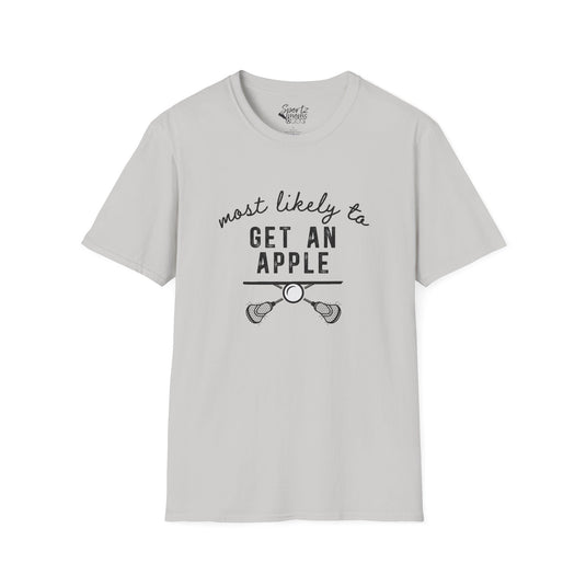 Most Likely To Lacrosse Adult Unisex Basic T-Shirt