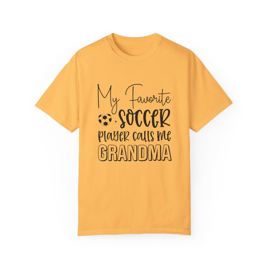 My Favorite Soccer Player (Grandma Version) Adult Unisex Premium T-Shirt