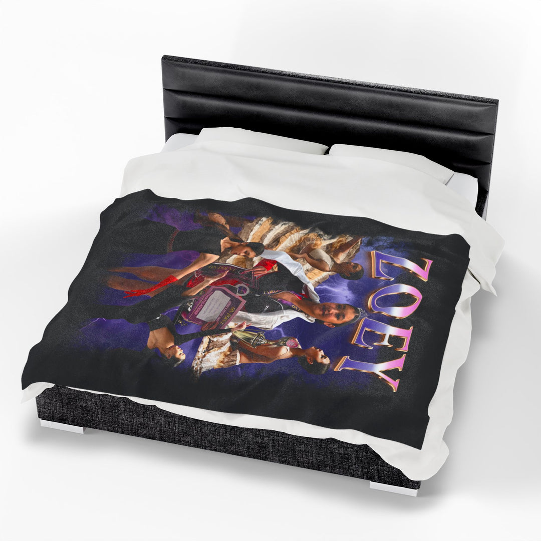 First Landing Dance Center - Fusion Design Velveteen Blanket