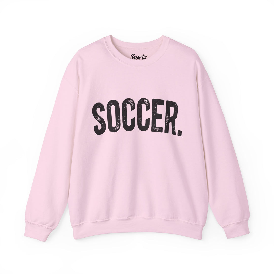 Rustic Design Soccer Adult Unisex Crewneck Sweatshirt