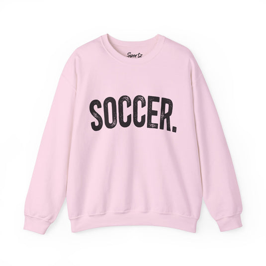 Rustic Design Soccer Adult Unisex Basic Crewneck Sweatshirt