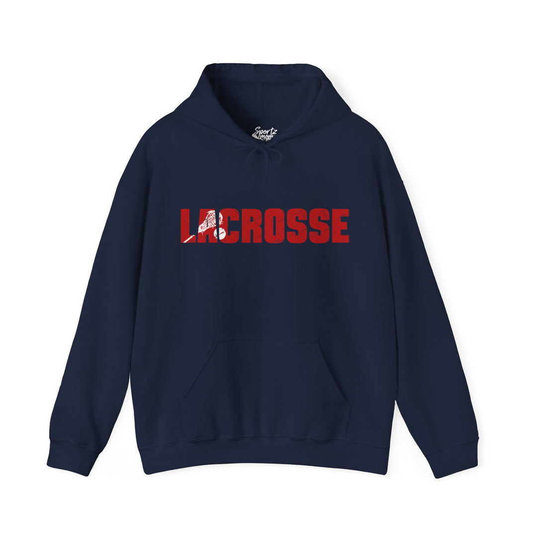 Lacrosse Adult Unisex Hooded Sweatshirt