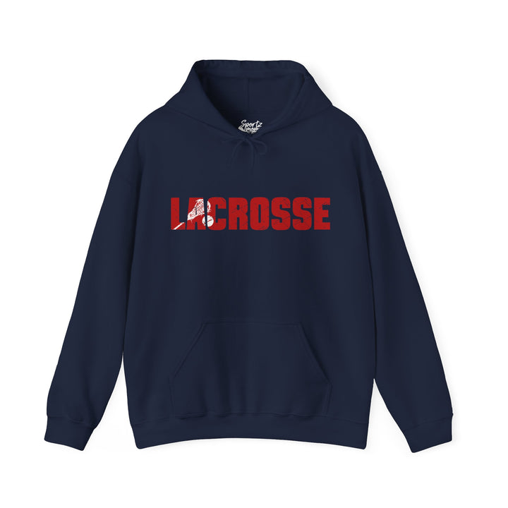 Lacrosse Adult Unisex Hooded Sweatshirt