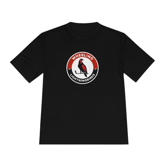 Wheeling Lightningbirds Unisex Adult Moisture Wicking T-Shirt