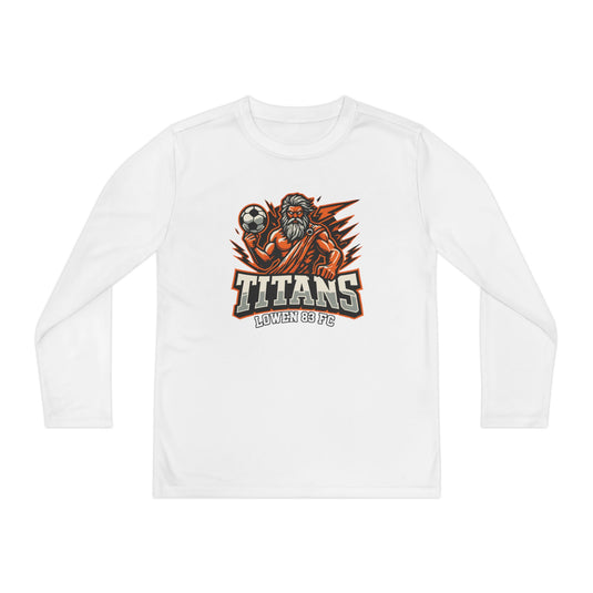 SBL Titans Unisex Youth Long Sleeve Competitor Moisture Wicking Shirt