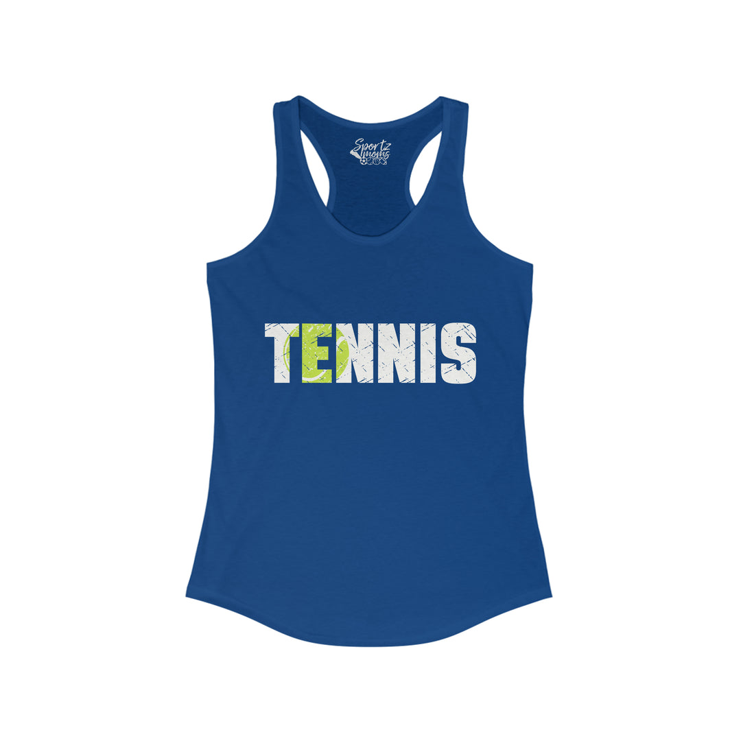 Tennis Adult Women's Racerback Tank