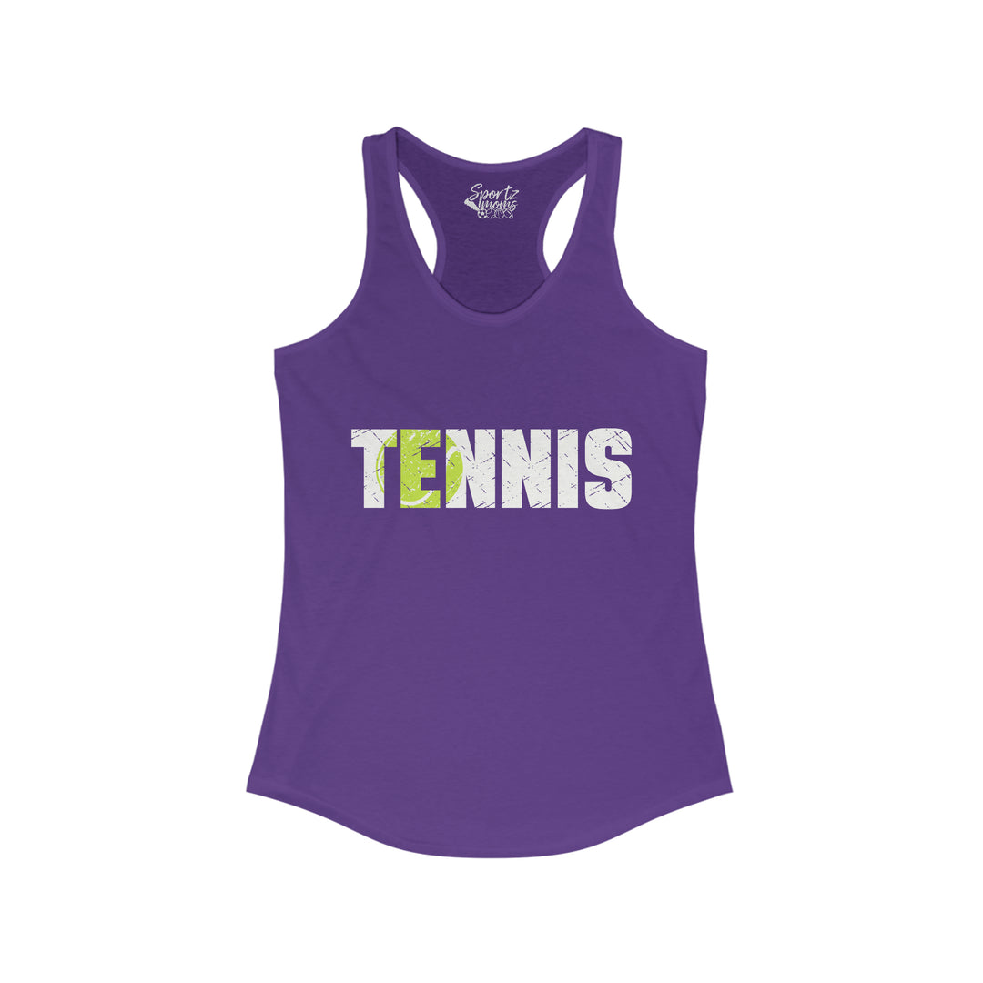 Tennis Adult Women's Racerback Tank