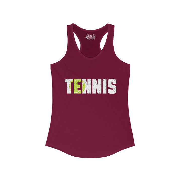 Tennis Adult Women's Racerback Tank