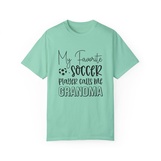 My Favorite Soccer Player (Grandma Version) Adult Unisex Premium T-Shirt