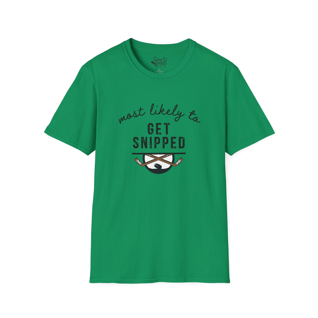 Most Likely To Hockey Adult Unisex T-Shirt