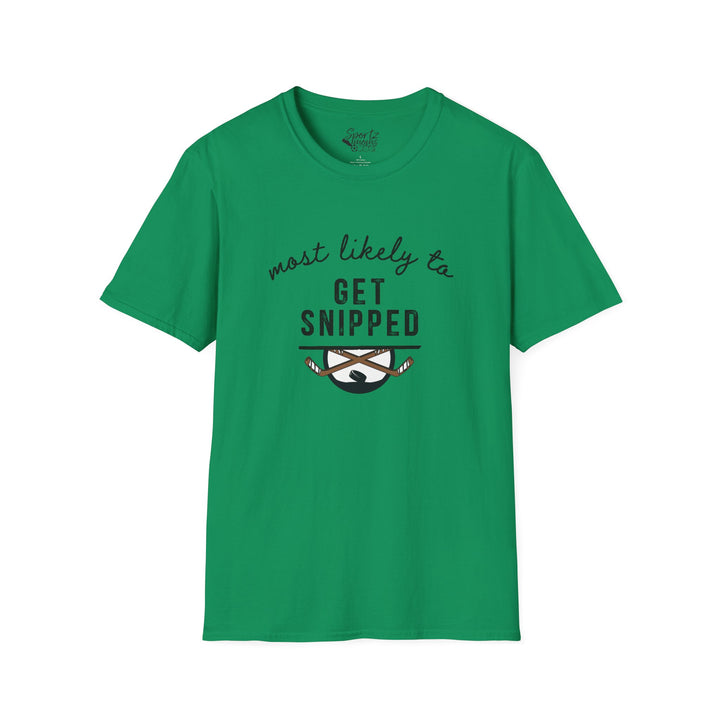 Most Likely To Hockey Adult Unisex T-Shirt