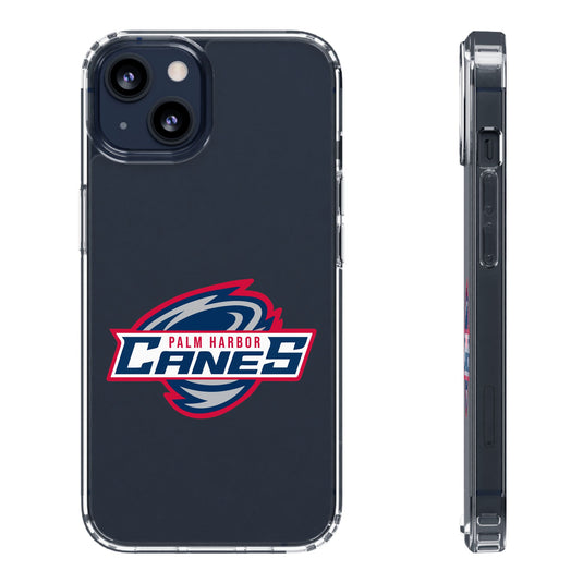 Palm Harbor Lady Canes Clear Phone Case