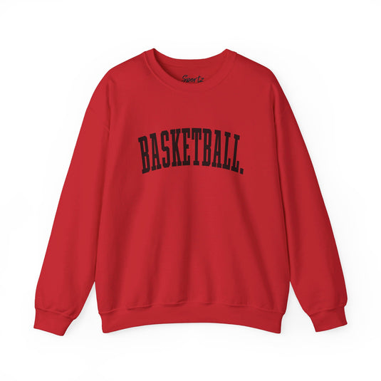 Tall Design Basketball Adult Unisex Basic Crewneck Sweatshirt