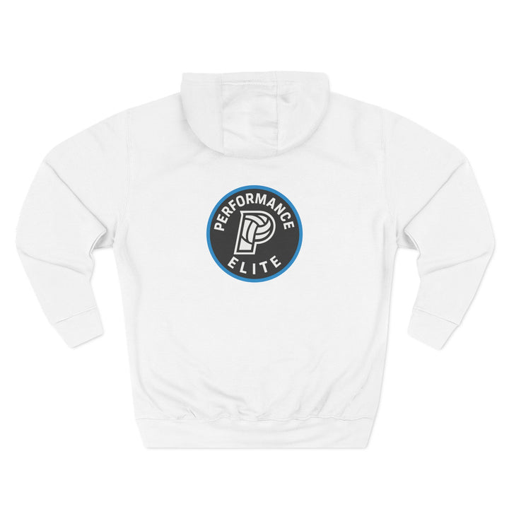 Performance Elite Unisex Adult Mid-Level Hooded Sweatshirt w/Front & Back Logo