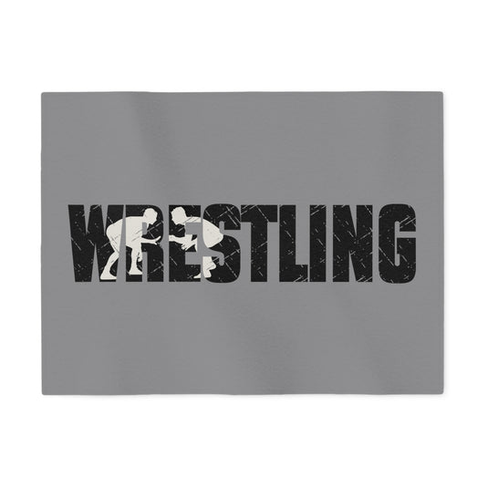 Wrestling Sweatshirt Blanket