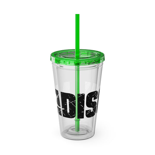 Dance 16 oz Sunsplash Tumbler with Straw w/Custom Name