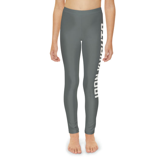 Iron Knights Youth Full-Length Leggings - Dark Grey