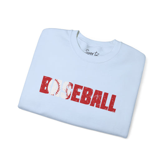 Baseball Adult Unisex Basic Crewneck Sweatshirt