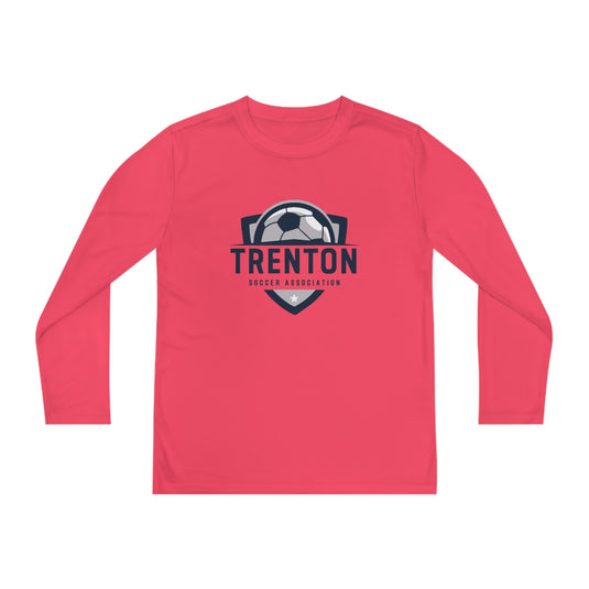 Trenton Soccer Association Unisex Youth Long Sleeve Competitor Moisture Wicking Shirt