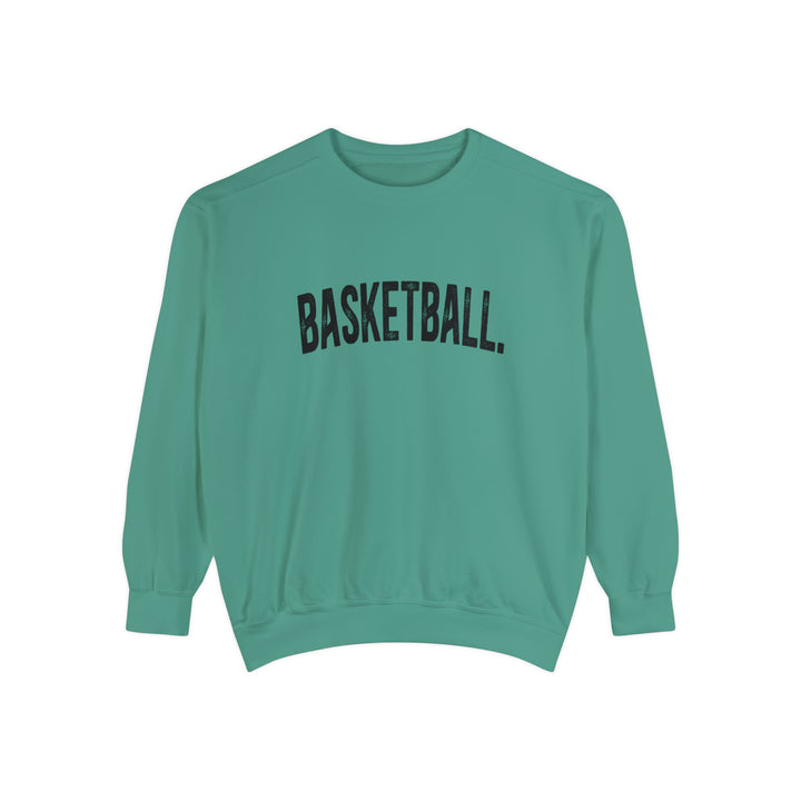 Rustic Design Basketball Adult Unisex Premium Crewneck Sweatshirt