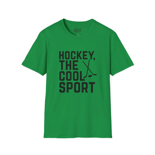 Hockey The Cool Sport Adult Unisex Basic T-Shirt