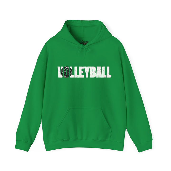 Volleyball Adult Unisex Hooded Sweatshirt