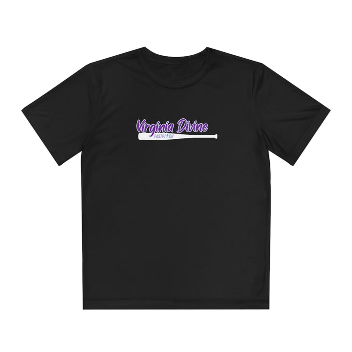 Virginia Divine Sports Unisex Youth Short Sleeve Competitor Moisture Wicking T-Shirt