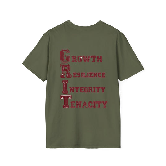 Southern Grit Unisex Adult Basic T-Shirt w/Both Logos