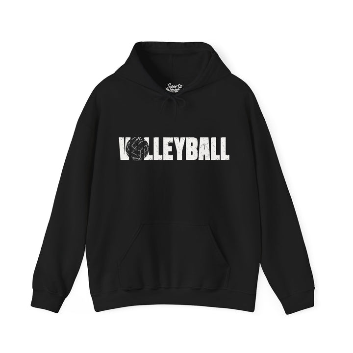 Volleyball Adult Unisex Hooded Sweatshirt
