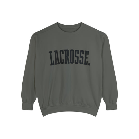 Tall Design Lacrosse Adult Unisex Premium Crewneck Sweatshirt