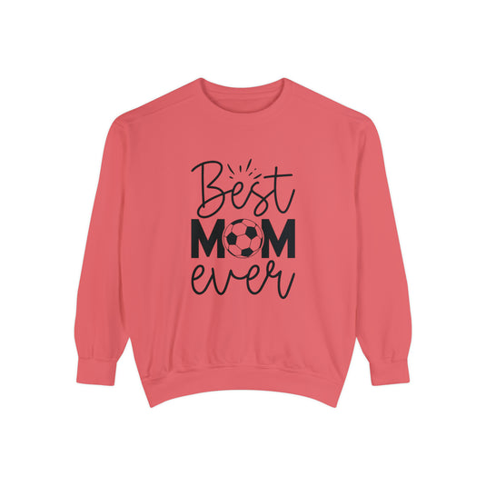 Best Mom Ever Soccer Adult Unisex Premium Crewneck Sweatshirt