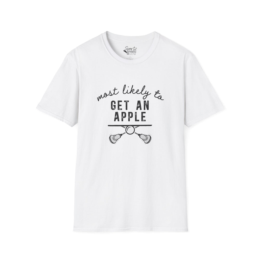 Most Likely To Lacrosse Adult Unisex T-Shirt