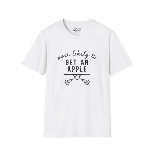 Most Likely To Lacrosse Adult Unisex Basic T-Shirt