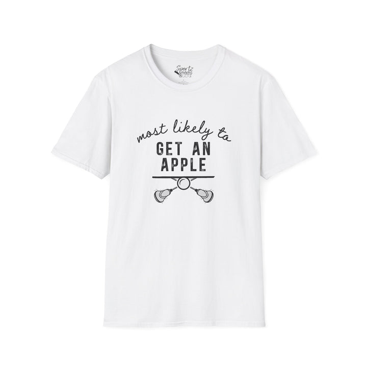 Most Likely To Lacrosse Adult Unisex T-Shirt