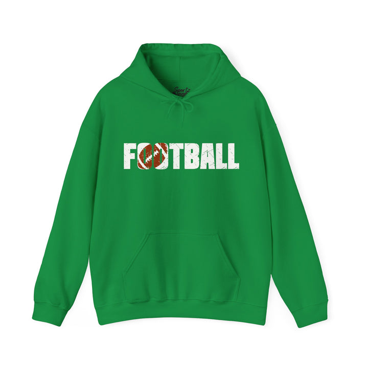 Football Adult Unisex Hooded Sweatshirt