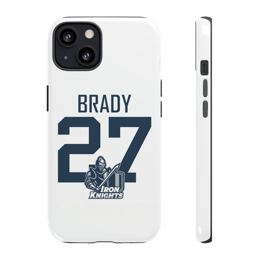 Iron Knights Phone Case w/Knight Design and Name & Number