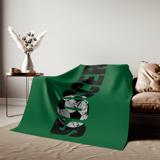 Soccer Sweatshirt Blanket