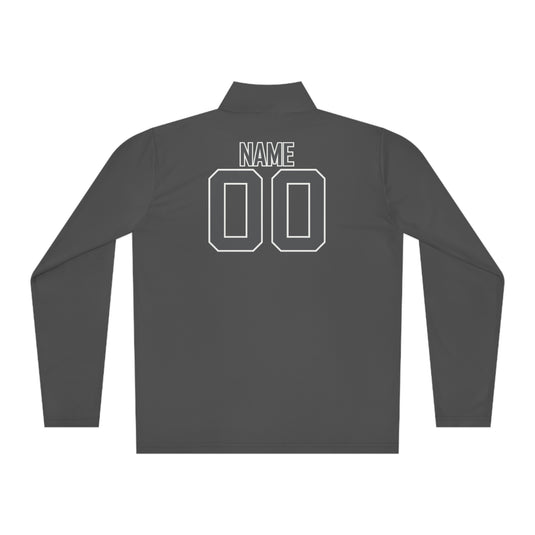 Unisex Adult Long Sleeve Quarter-Zip Pullover