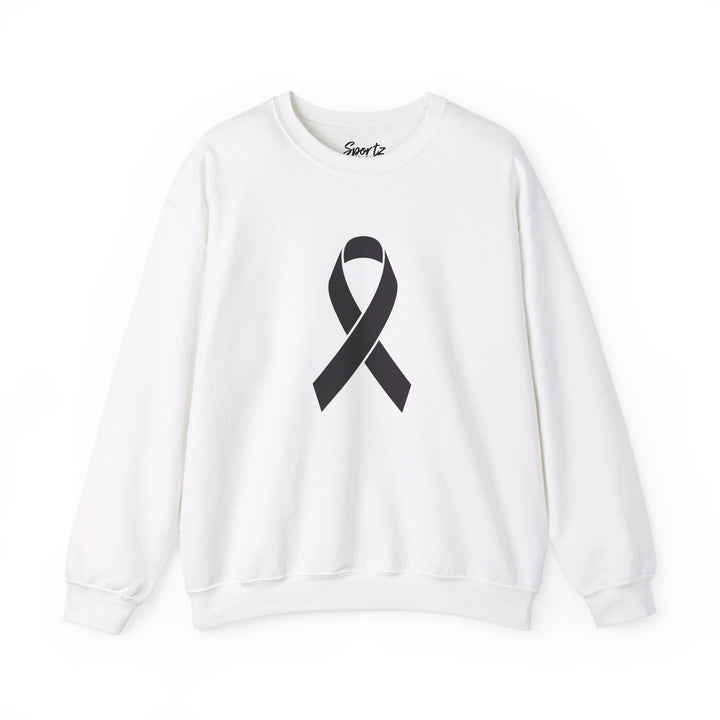 Cancer Ribbon Adult Unisex Crewneck Sweatshirt