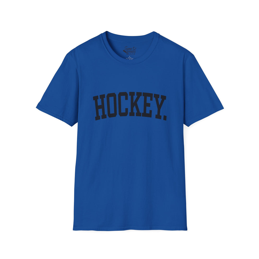 Tall Design Hockey Adult Unisex T-Shirt