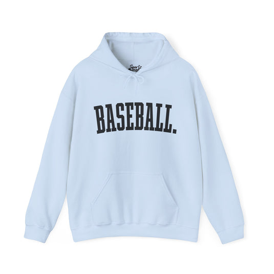 Tall Design Baseball Adult Unisex Basic Hooded Sweatshirt