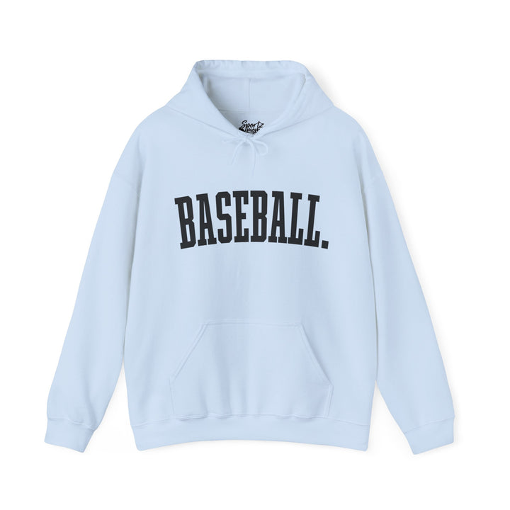Tall Design Baseball Adult Unisex Hooded Sweatshirt