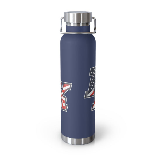 Iron Knights 22oz Bottle - w/Flag Design Only