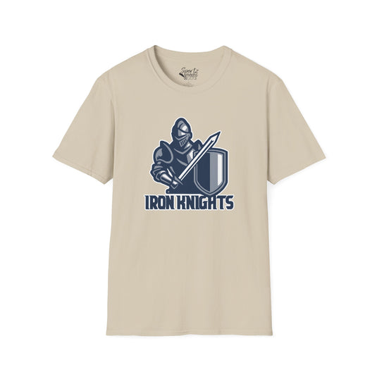 Iron Knights Basic Adult Unisex T-Shirt - Knight Design