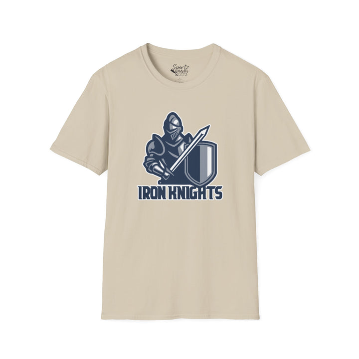 Iron Knights Adult Unisex T-Shirt - Knight Design